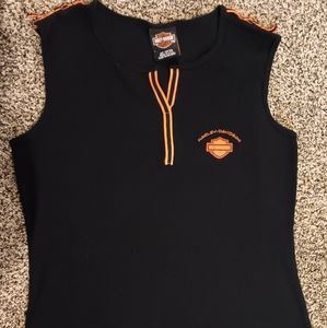 Women's Harley-Davidson Tank Top sz Large Zooks Harley Shop Des Moines, IA